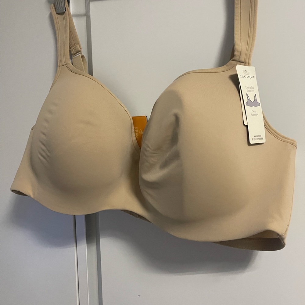 Cacique Beige Full Coverage Bra